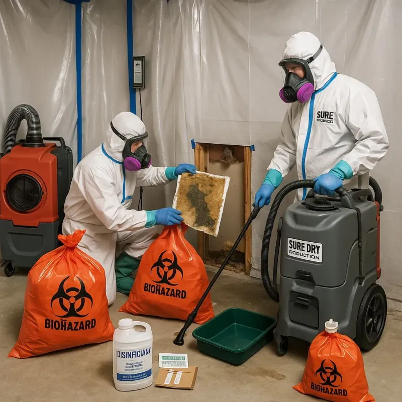 Contaminated Water Handling Protocols process in Milford, MI
