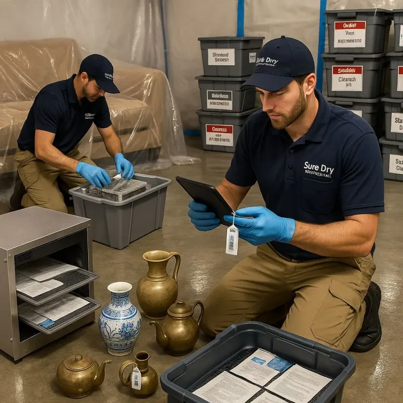 Content Protection and Restoration process in Milford, MI